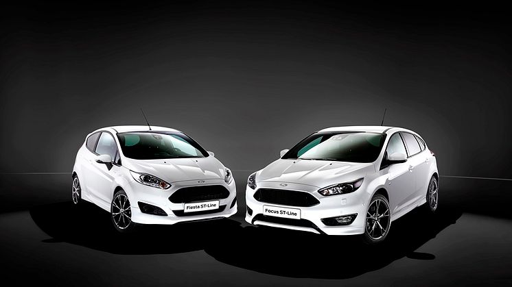 A Ford bemutatja az új ST-Line termékcsaládot: ma elindult az új Fiesta ST-Line és a Focus ST-Line gyártása, az új sportos modellek július végétől átvehetők a magyar kereskedésekben