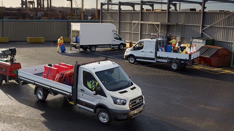 Fords 2-tons Transit får 10-trins automatgear