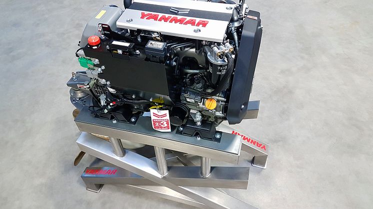 The YANMAR 3JH40 engine - the world’s smallest common rail inboard marine diesel engine