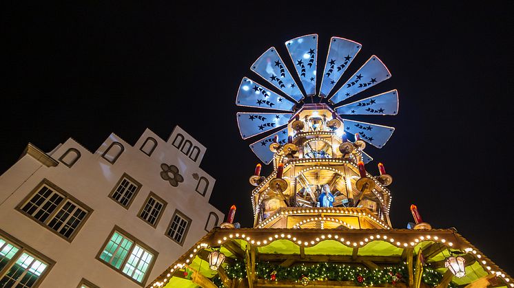 Julmarknad i Rostock. Foto: Shutterstock.com