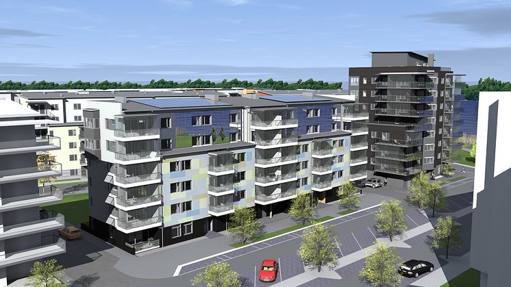 Första spadtaget för Brf Sjökortet på Lillåudden