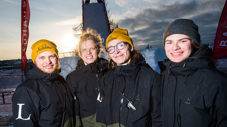 Studenterna bakom Luleå Big Air 2018