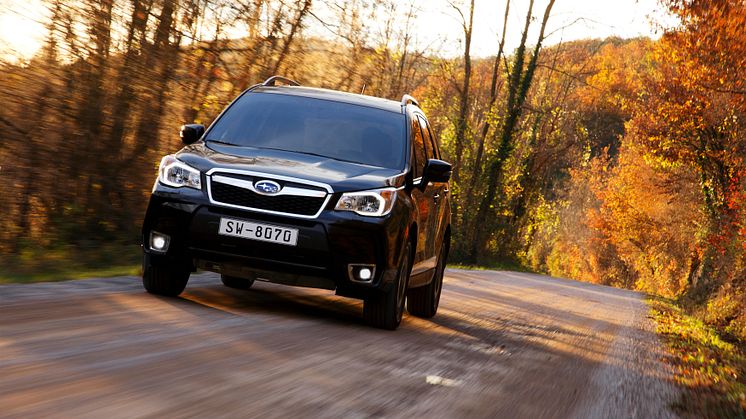 Nya Subaru Forester får högsta säkerhetsbetyg