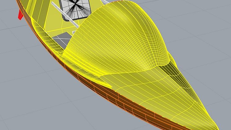 Image - Ocean Signal - A rendering of the Antrim-designed ocean rowboat to be built by James Betts Enterprises for Lia Ditton