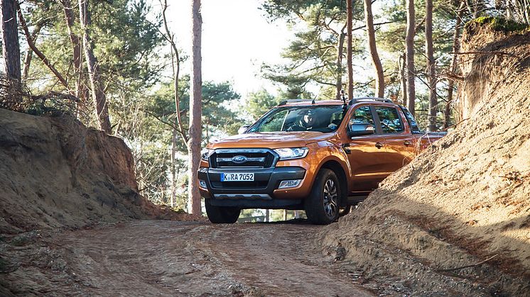 Neste generasjon Ford Ranger pickup med redusert forbruk, dristig design og avanserte teknologier