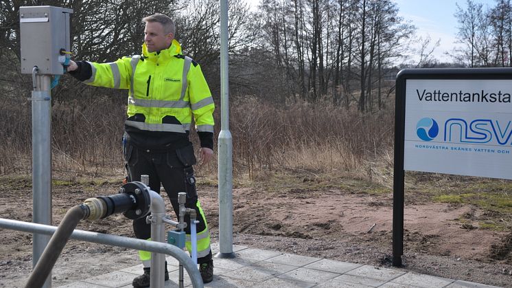 Vattentankning Helsingborg