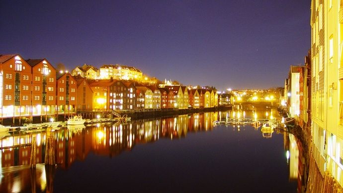 LOS lyser opp Trondheim