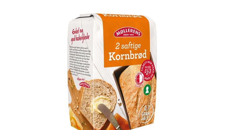 Møllerens hjemmebaktserie med enda bedre innhold og nytt design!