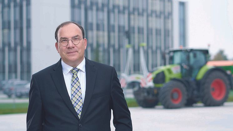 Hermann Lohbeck, spokesperson for the CLAAS Group Executive Board. PHOTO: CLAAS