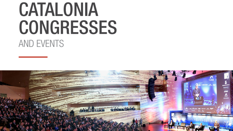 New catalogue - Catalonia Congresses & Events