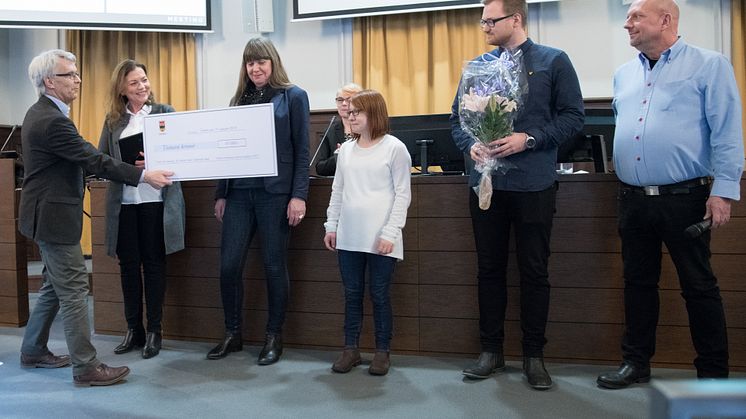 Örebro kommuns interna miljöpris 2017, prisceremoni