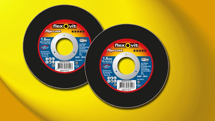 Flexovit Mega-Line tynne kappeskiver - Produkt 2