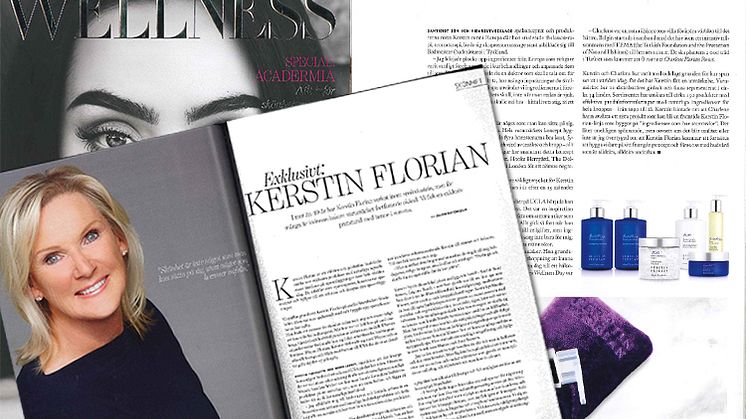 Intervju med Kerstin Florian, Lifestyle Wellness nr. 4 2016