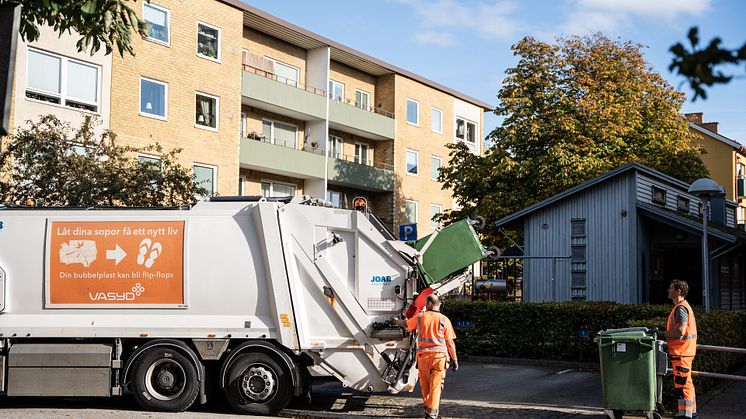 Avfallstaxan höjs med 4.8 procent i Malmö stad och Burlövs kommun den 1 januari 2023.