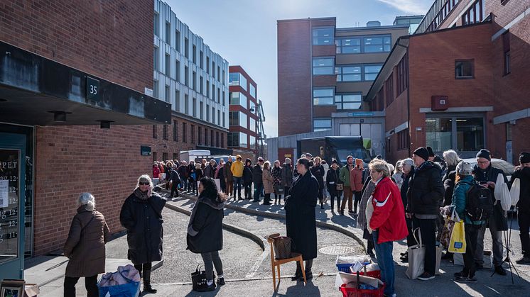 Invigning Stockholms Auktionsverk Sickla den 18 mars