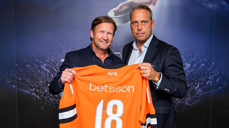 Betsson ny huvudsponsor till SHL