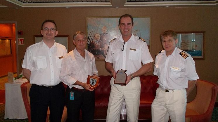 Fred. Olsen Cruise Lines’ flagship Balmoral  makes her maiden call into Darwin, Australia