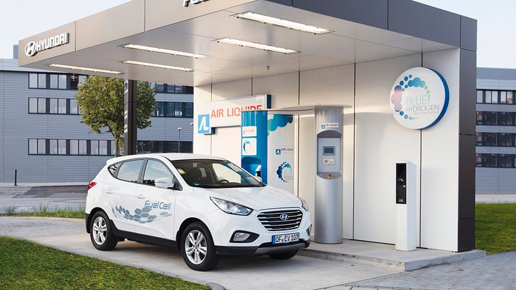 Hyundais nye hydrogenstasjon