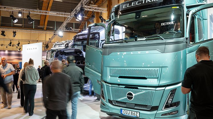 Monter för Volvo Lastvagnar Sverige på Elmia Lastbil 2024.jpg
