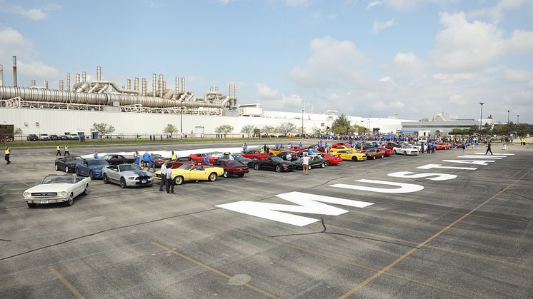 Ford Mustang nummer 10 millioner 2018