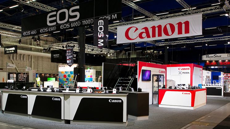 Canon inspirerar på Fotomässan 2013
