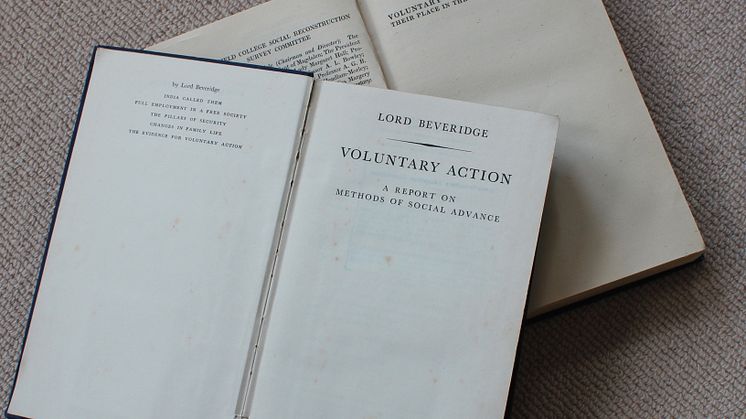 Voluntary Action: A Report On Methods Of Social Advance, by Lord Beveridge