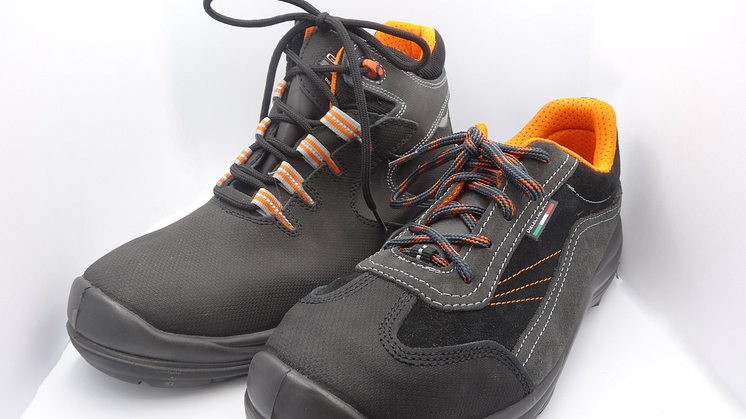 Arbetsskorna ​Franklin och Tesla är 20 kV isolerande från Giasco Safety Shoes