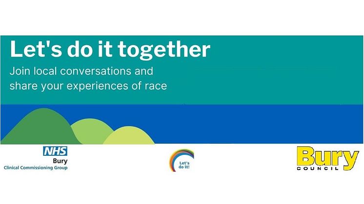 Let’s Do It Together – join local conversations and share your experiences of race