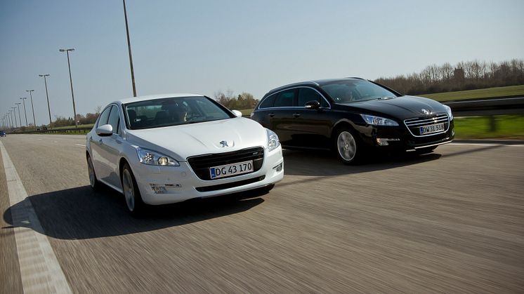 Peugeot 508 opnår topscore i EuroNCAP´s sikkerhedstest