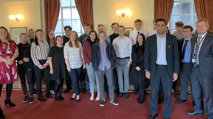 We’re Backing Young Bury – new apprentices join the council