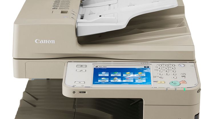 Canon lanserer fire nye multifunksjonsprodukter i imageRUNNER ADVANCE-serien  for enklere dokumentstyring