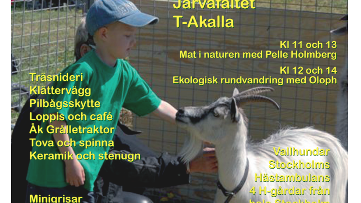 Vårbruksdag på Hästa gård 2 maj