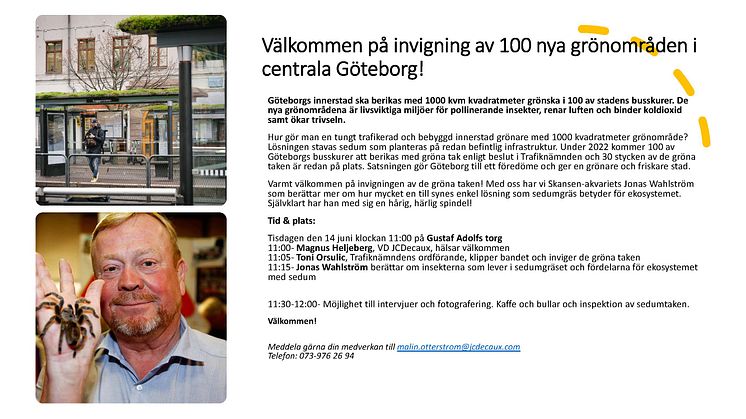 Välkommen på invigning av 100 grönområden 2022-05-17_2