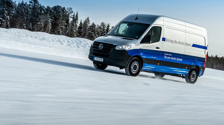 Eldrivna eSprinter från Mercedes-Benz