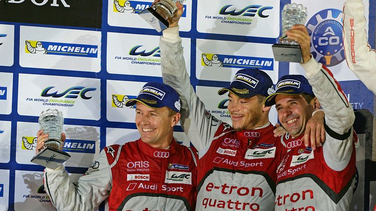 WEC Bahrain 2015 - Marcel Fässler, André Lotterer, Benoît Tréluyer