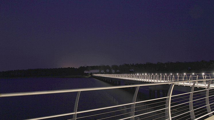 Belysning på Sölvesborgsbron bild 3 i Tiff-format