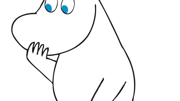 Moomin 9 (pondering)