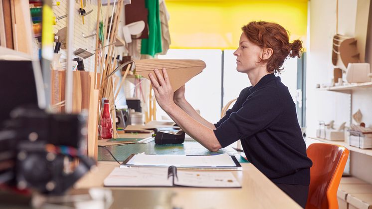 Lucy Kurrein in her studio.