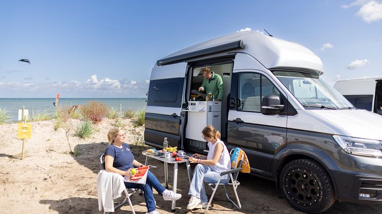 Auf Fehmarn gibt es 17 Campingplätze, die jedes Jahr aufs Neue ein beliebtes Ziel für Gäste mit Campingmobil sind © Thies Rätzke