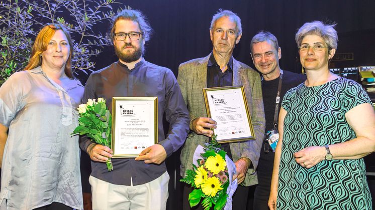 Saskia Lagerbielke, Eric Holmberg, Björn Lehnberg, Christer Björkman, Erika Lagerbielke. Foto: Robert Eklund