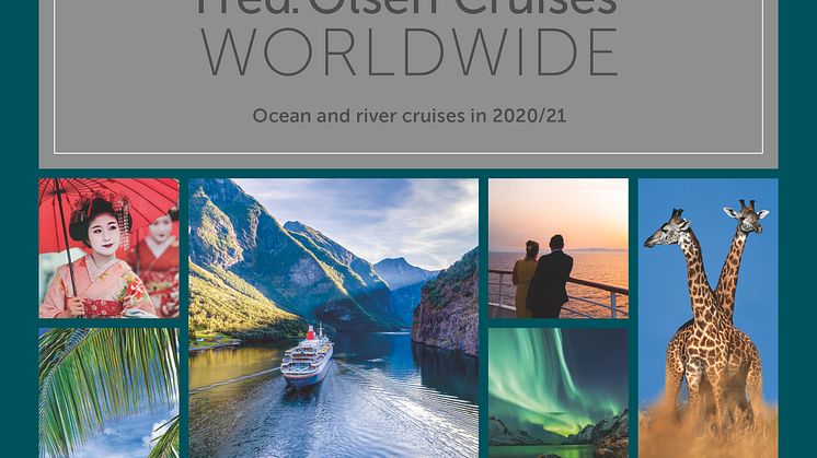 Explore the world with Fred. Olsen Cruise Lines in 2020/21, by ocean and by river, reaching 277 destinations in 90 countries, across six continents!
