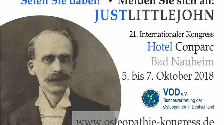 21. Internationaler Osteopathie-Kongress des VOD