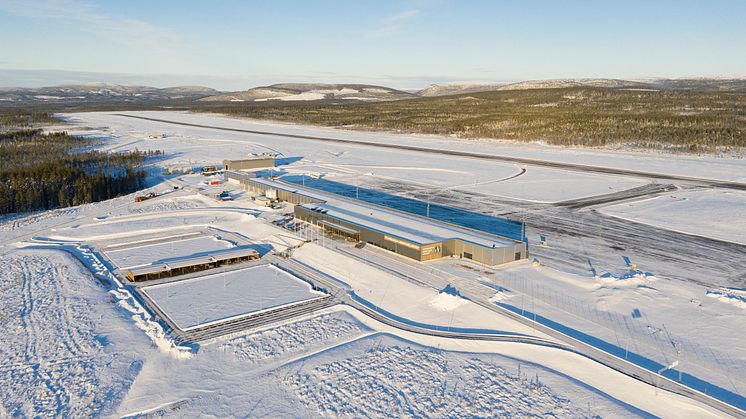 Scandinavian Mountains Airport öppnade i december 2019.