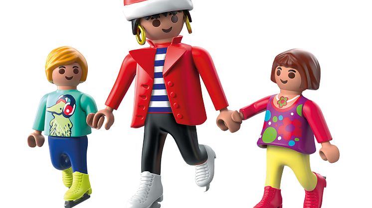 Eislauf-Action beim Winterzauber  im PLAYMOBIL-FunPark 