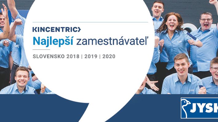 Tretíkrát to už nebude náhoda. JYSK znovu obhájil titul Najlepší zamestnávateľ