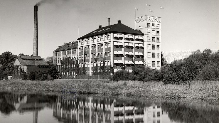 Maraboufabriken i Sundbyberg, 1929