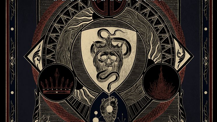 Self Deception släpper sitt fjärde album "You Are Only As Sick As Your Secrets". Omslagsdesign: Adrian Baxter.