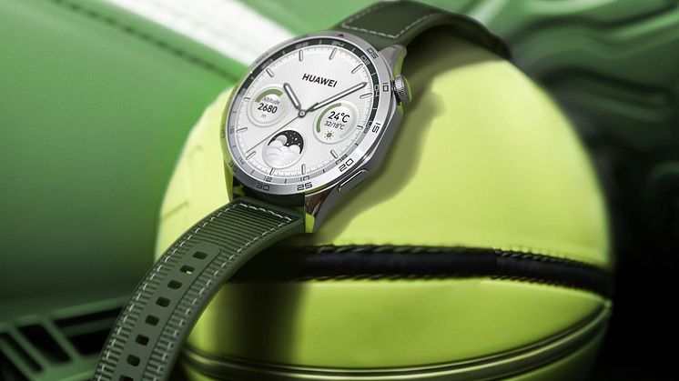 Huawei Watch GT 4_Rainforest Green GMT_MND