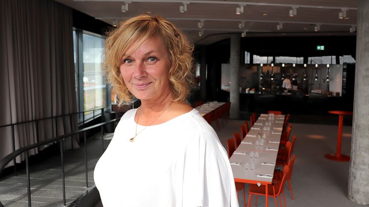 Annica Wållberg, hotelldirektör och övergripande ansvarig på Blå Huset.