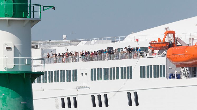 M/F Berlin i Warnemünde